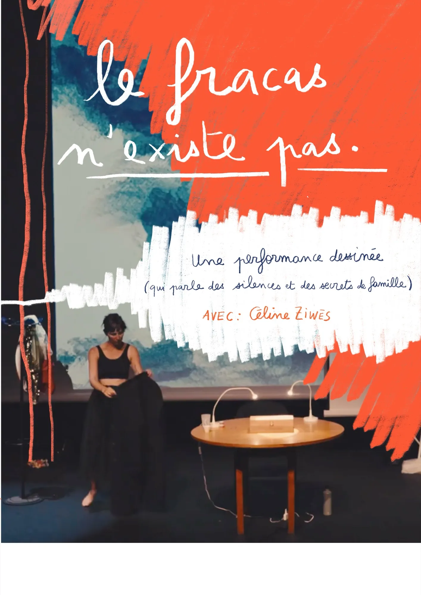 Affiche du spectacle Le fracas n’existe pas