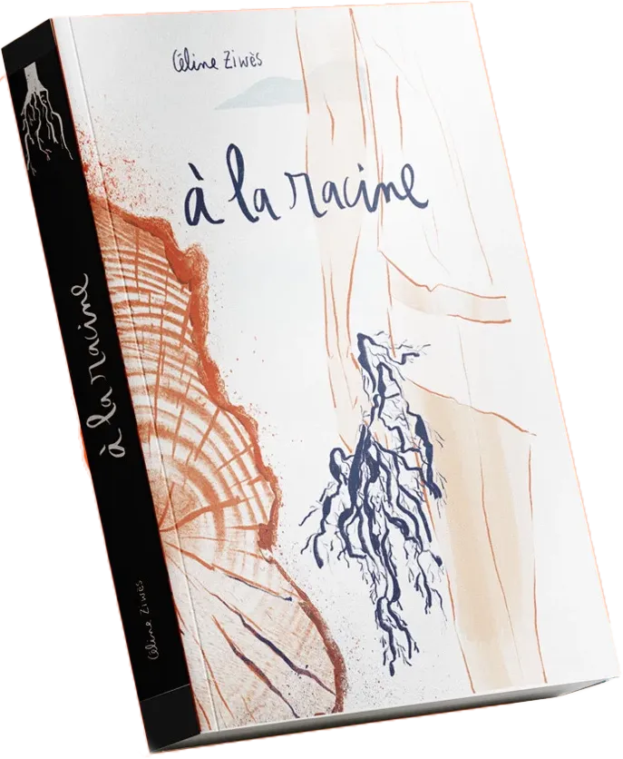 Couverture du roman graphique À la racine